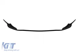 image-29-Tuning spoiler suitable for front A Design Line bumper on Mercedes C-Class W206, S206 after 2021, black lacquer