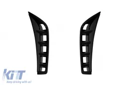 image-34-Aero add-ons suitable for front A Design-Line of Mercedes GLC X253 2020-2023, black lacquer