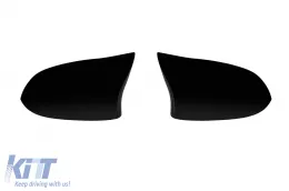 image-7-M-type mirror caps suitable for BMW X3 F25, X4 F26, X5 F15, X6 F16 2014-2018, black lacquer