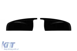 image-14-M-type mirror caps suitable for BMW X5 E70 2007-2013, X6 E71 2008-2014, black lacquer