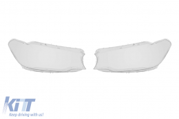 image-44-Headlight glass set suitable for BMW 5 Series G30 sedan, G31 touring 2017-2020, left and right
