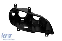 image-23-Right housing suitable for xenon headlights with AFS for BMW X5 E70 2007-2010
