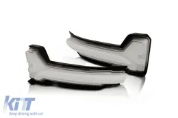 image-20-LED turn signals suitable for side mirrors on Ford Focus after 2018 with chrome base