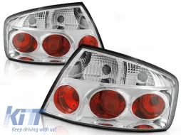 image-21-Tuning tail light set suitable for Peugeot 407 05.2004- sedan with chrome base, left and right