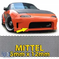 image-45-Aluminum mesh racing grille honeycomb grille race mesh aluminum 150x30cm black medium