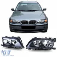 image-28-H7 headlight set incl. adjustment motors fits 3 Series BMW E46 Sedan Touring 01-05