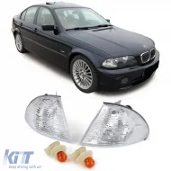image-16-White indicator pair right left suitable for BMW 3 Series E46 Sedan Touring 98-01