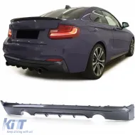 image-15-Rear diffuser Performance carbon look fits BMW 2 Series F22 F23 M235i 240i
