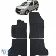 image-33-Car Rubber Floor Mats Black Premium Set for Dacia Dokker 12-21
