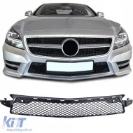image-27-Radiator grille mesh in bumper for Mercedes CLS C218 X218 11-14 with AMG package