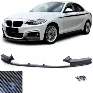 image-23-Front spoiler lip performance carbon look suitable for 2 Series BMW F22 F23 2012-2021