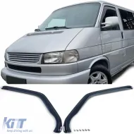 image-54-Wind deflector rain deflector wind protection black smoke for VW T4 bus transporter