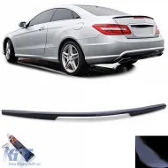 image-21-Sport rear spoiler lip black gloss for Mercedes E-Class C207 coupe 09-16