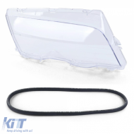 image-23-Headlight lens diffuser right suitable for BMW 3 Series E46 Sedan Touring 97-01