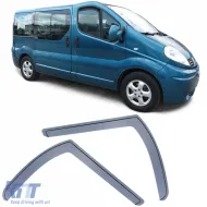 image-75-Wind deflector rain deflector wind shield black smoke for Renault Trafic JL 01-14