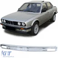 image-39-Front bumper chrome center section suitable for BMW 3 Series E30 82-87
