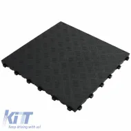 image-28-RAMROXX Checker Plate Performance Floor Tile Garage Floor Floor Black 40x40cm