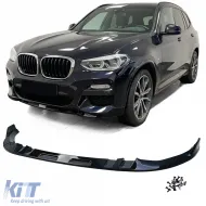 image-47-Front spoiler lip performance gloss black suitable for BMW X3 G01 2017-2021