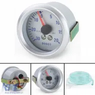 image-27-Boost pressure gauge additional installation instrument universal 52mm aluminum look illuminated