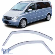 image-25-Wind deflector rain guard wind shield clear for Mercedes Vito Viano W639 03-13
