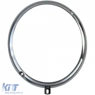 image-18-Chrome headlight ring lamp ring for VW Beetle Bus T1 up to 1967 / Porsche 356