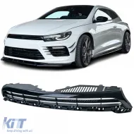 image-23-Sport grille black gloss fits for VW Scirocco III facelift 2014-2017