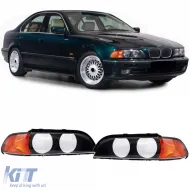 image-34-Headlight lenses diffuser pair right left suitable for BMW 5 Series E39 95-04