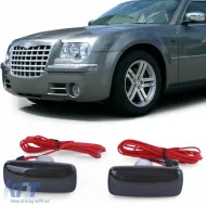 image-71-LED lightbar side indicator black for Chrysler 200 07-16  300 05-06  300C 04-10