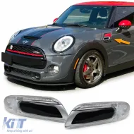 image-2-LED side indicators silver black for Mini One Cooper S F55 F56 F57 2014-2021