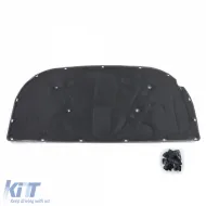 image-27-Insulation mat for engine hood with clips for Audi A4 B6 Sedan Avant 00-04