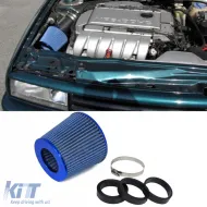 image-69-Sport air filter universal performance blue with 3 adapter rings 60-76mm