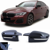 image-76-Mirror caps black gloss for replacement suitable for BMW 5 Series G30 G31 from 17