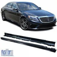 image-0-Side skirt set sport version fits Mercedes S-Class W222 2013-2017
