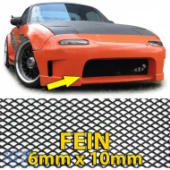 image-31-Aluminum mesh racing grille honeycomb mesh race grille 135X30cm black fine