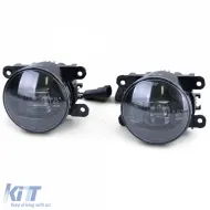 image-13-LED fog lights black for Nissan Note Pathfinder Navara Pixo