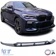 image-37-Front spoiler lip Performance gloss black suitable for BMW X6 G06 from 2019