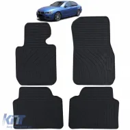 image-66-Car Rubber Floor Mats Black Premium Set suitable for BMW 3 Series F30 F31 11-19