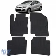 image-69-Car Rubber Floor Mats Black Premium Set for Kia Rio UB 11-16