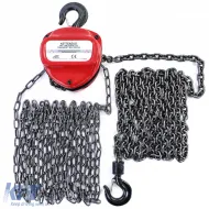 image-21-RAMROXX Pro 1000kg Chain Hoist Pulley Red up to 4 meters