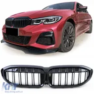 image-25-Sport double-slat performance gloss grille suitable for 3 Series BMW G20 G21 from 18