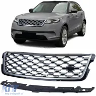 image-34-Sport Grille Black Silver fits for Range Rover Velar L560 2017-2023