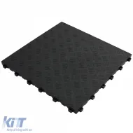 image-30-RAMROXX Checker Plate Performance Floor Tile Garage Floor Floor Black 40x40cm