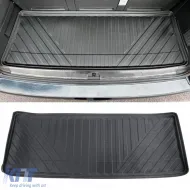 image-4-Rubber trunk mat Premium suitable for VW Bus T5 T6 T6.1 Short