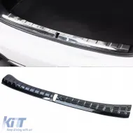 image-35-Stainless steel black bumper protector inner fits for 5 Series BMW G30 G31