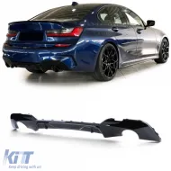 image-45-Rear diffuser Performance gloss black suitable for 3 Series BMW G20 G21 318 320 330