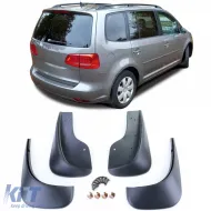 image-56-Mud flap set front and rear black for VW Touran 1 1T 03-15
