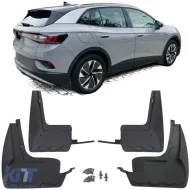 image-25-Mud flap set front and rear black for VW ID.4 from 2020