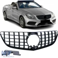 image-43-Sport grille black gloss for Mercedes E Cabrio A207 Coupe C207 13-17