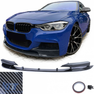 image-5-Front spoiler lip performance carbon look suitable for 3 Series BMW F30 F31 11-19