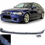 image-23-Front spoiler lip performance gloss black fits 3 Series BMW E46 coupe convertible